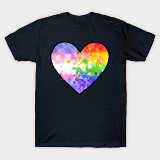 Trans/Rainbow Heart T-Shirt